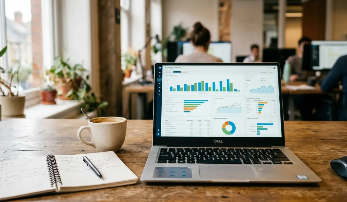 Google Ads management for service businesses dashboard showing campaign performance and cost per lead